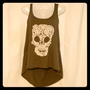 High low sleeveless top